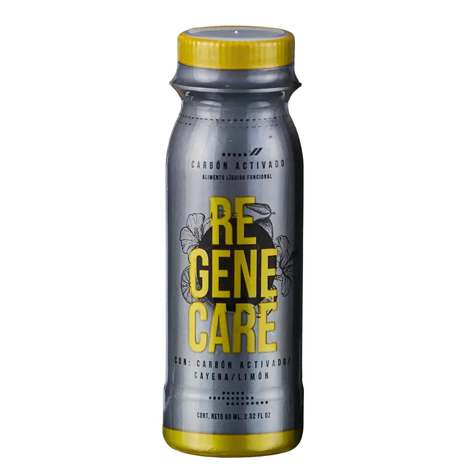 Regenecare Carbón Activado con Cayena y Limón 60 ml 1