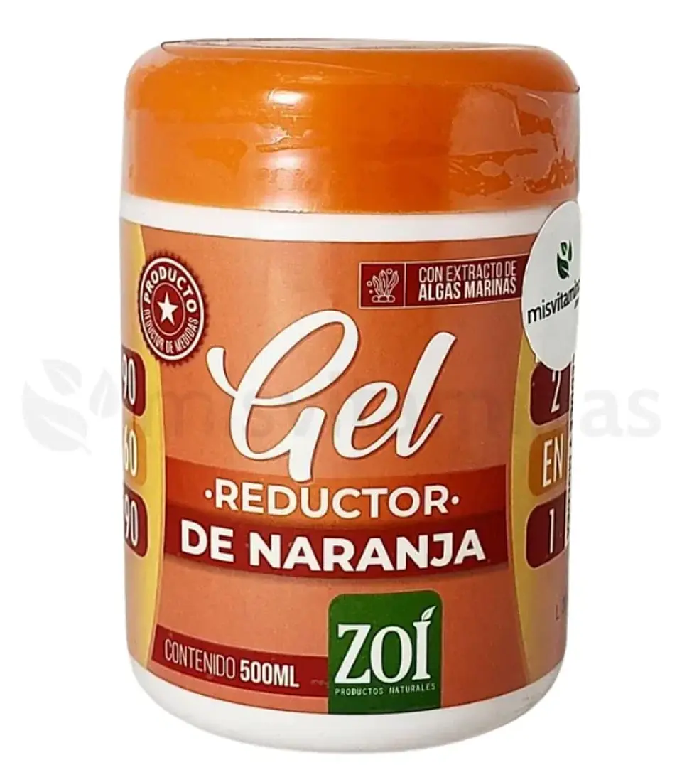 Gel Reductor de Naranja 500 ml Zoí 1