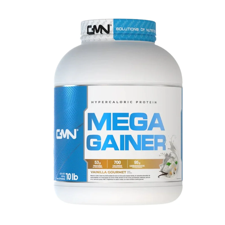 Mega Gainer 10lb Vainilla Gourmet Tarro GMN 1