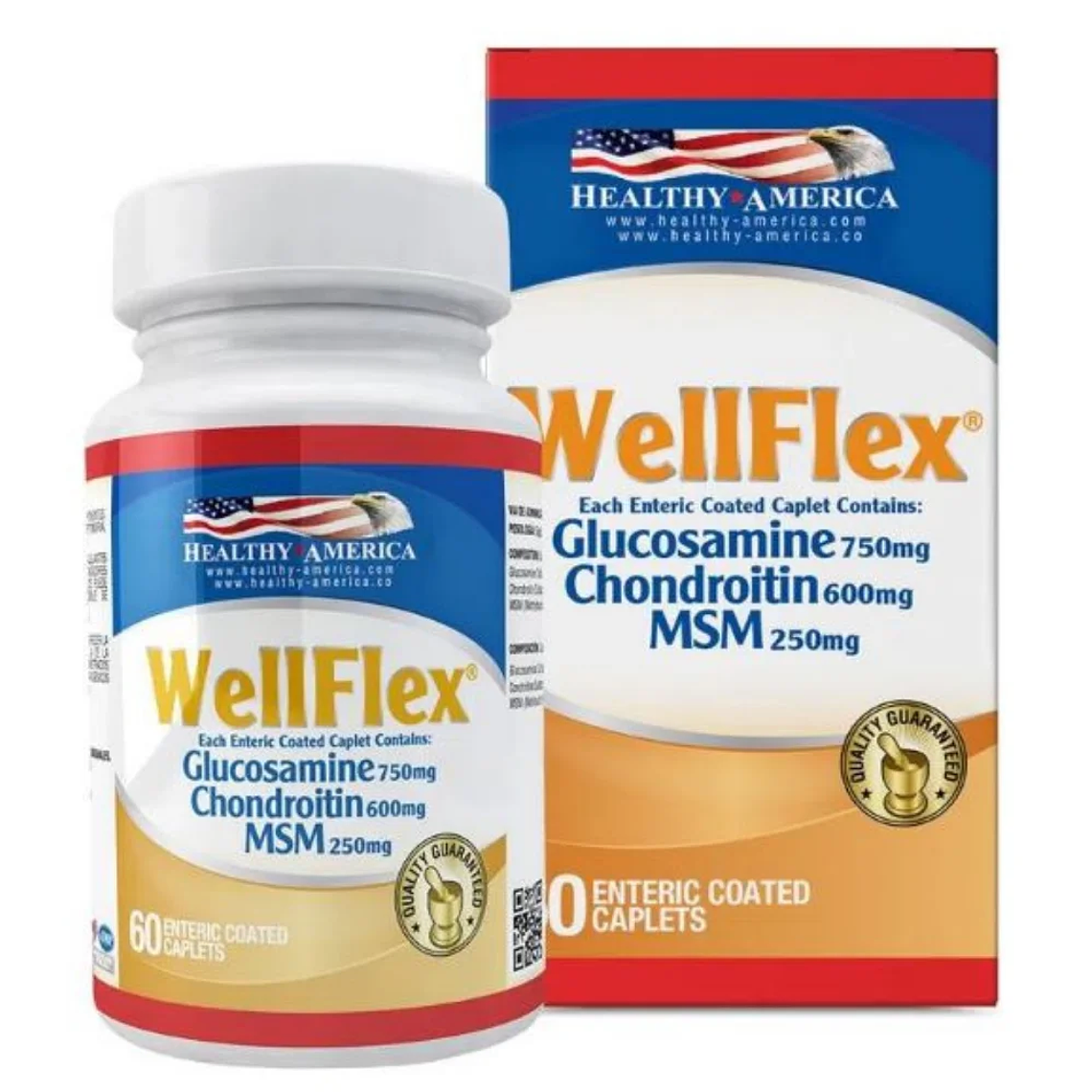 Well Flex 60 Tabletas Healthy America 1