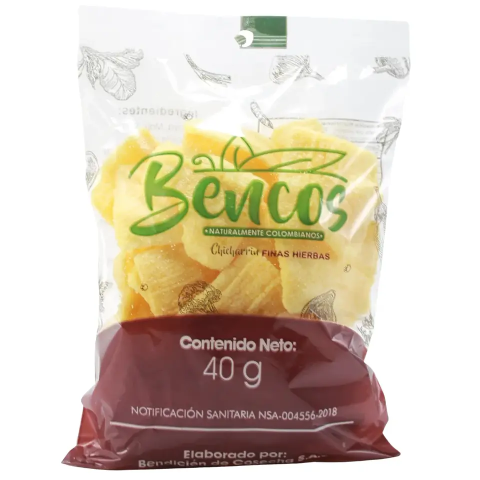 Chicharrin Finas Hierbas 40 g Bencos 1