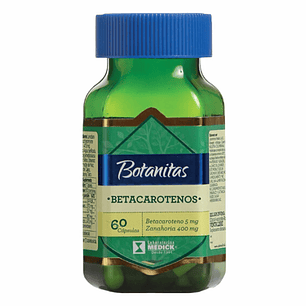 Betacarotenos 60 Cápsulas Botanitas