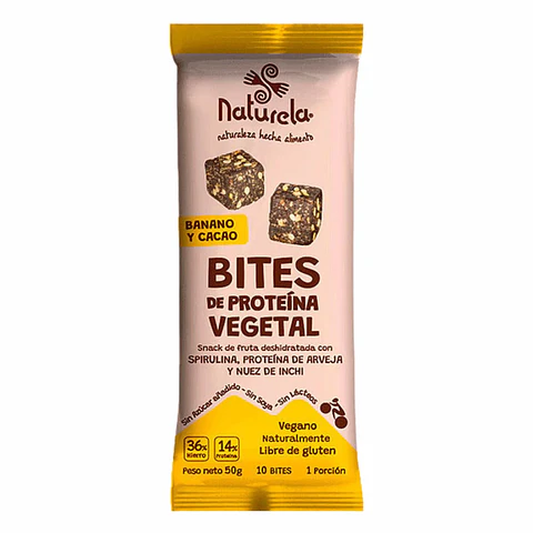 Bites de Proteína Vegetal Naturela 10 Bites