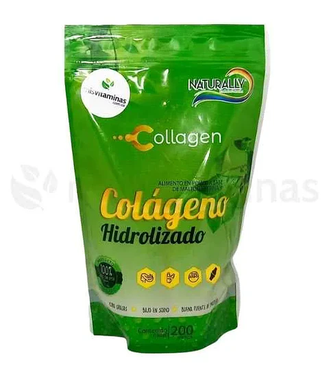 Colágeno Hidrolizado 200 gramos Naturally 