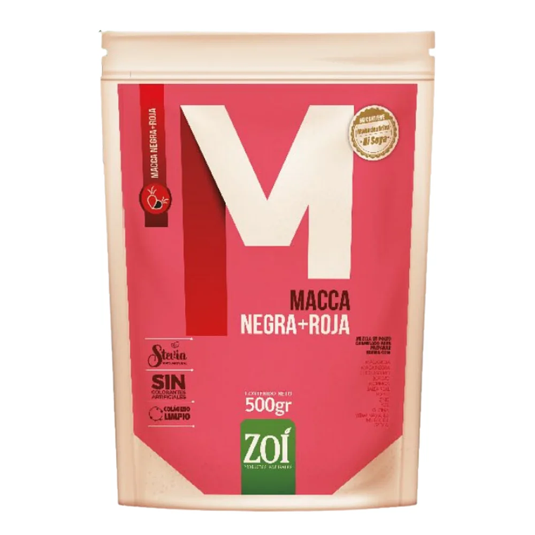 Macca Negra y Roja 500 gramos Zoí  1
