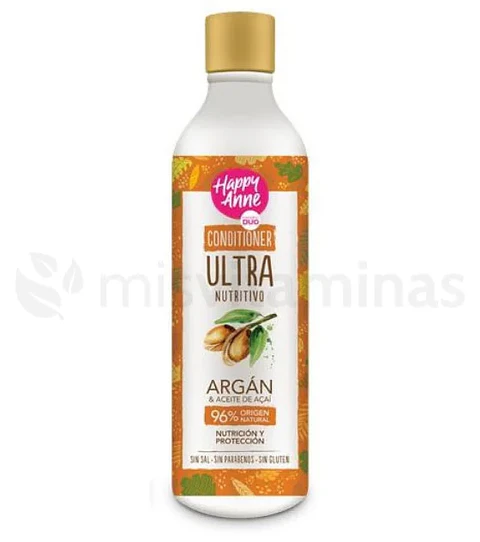 Acondicionador Ultra Nutritivo 340 ml Happy Anne