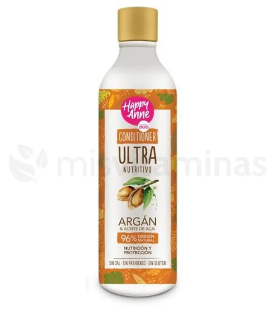 Acondicionador Ultra Nutritivo 340 ml Happy Anne 1