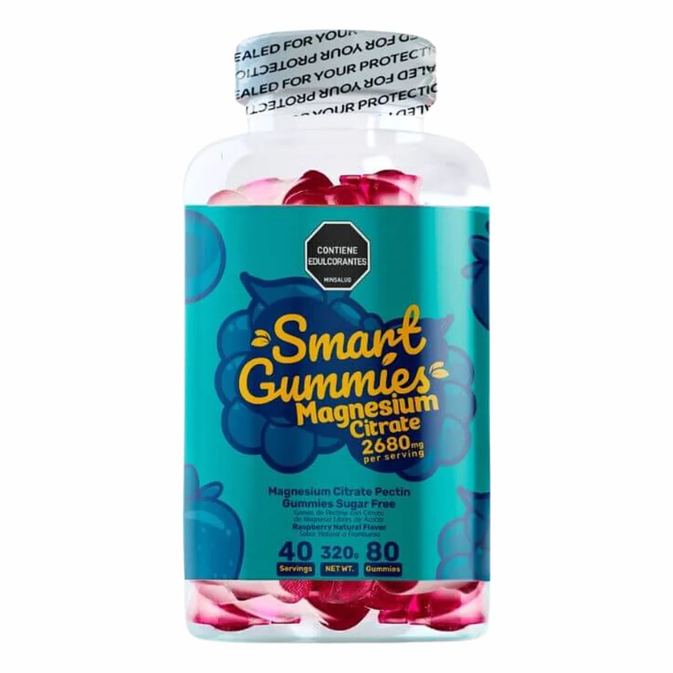 Citrato de Magnesio 2680 mg 80 Gomas Smart Gummies 1