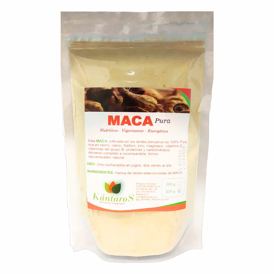 Maca Pura 250 gr Kántaros 1