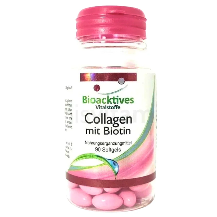 Colágeno con Biotina Bioacktives 5000 mg 90 Softgels 1