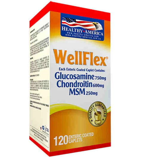 Well Flex 120 Tabletas Healthy America