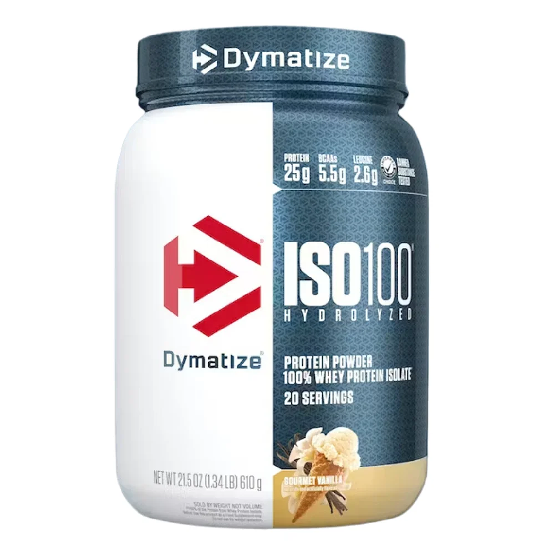 Iso 100 1.34 libras Vainilla Gourmet Dymatize 1