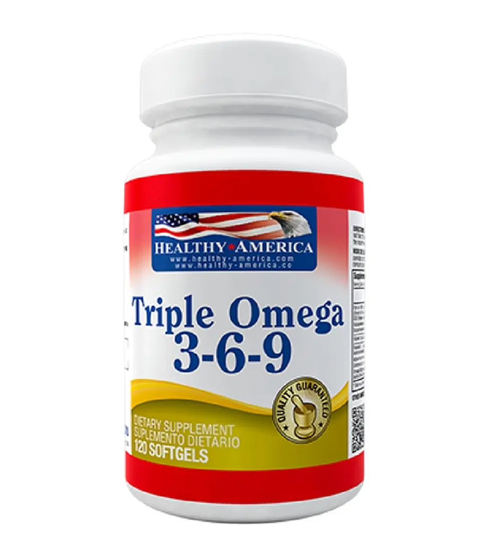 Triple Omega 3-6-9 120 softgel Healthy America 1