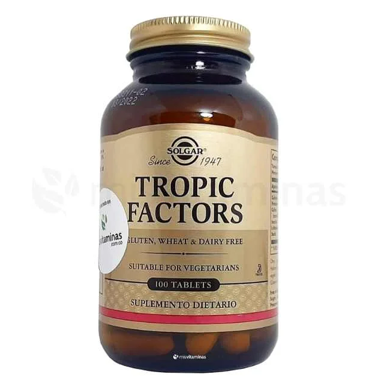 Tropic Factors Solgar 100 Tabletas 1