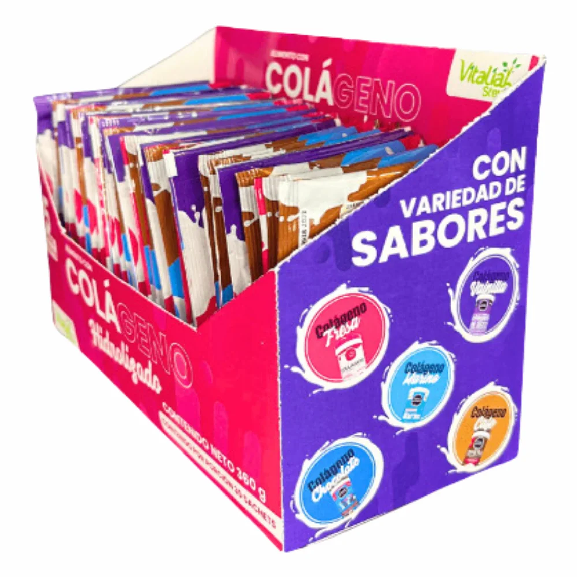 Colágeno Hidrolizado 30 Sachets Vitaliah 1