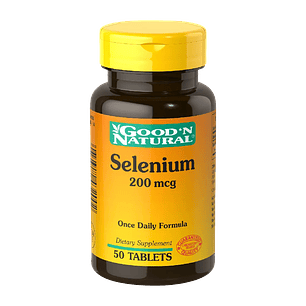 Selenium 200 mcg Good'N Natural 50 Tabletas
