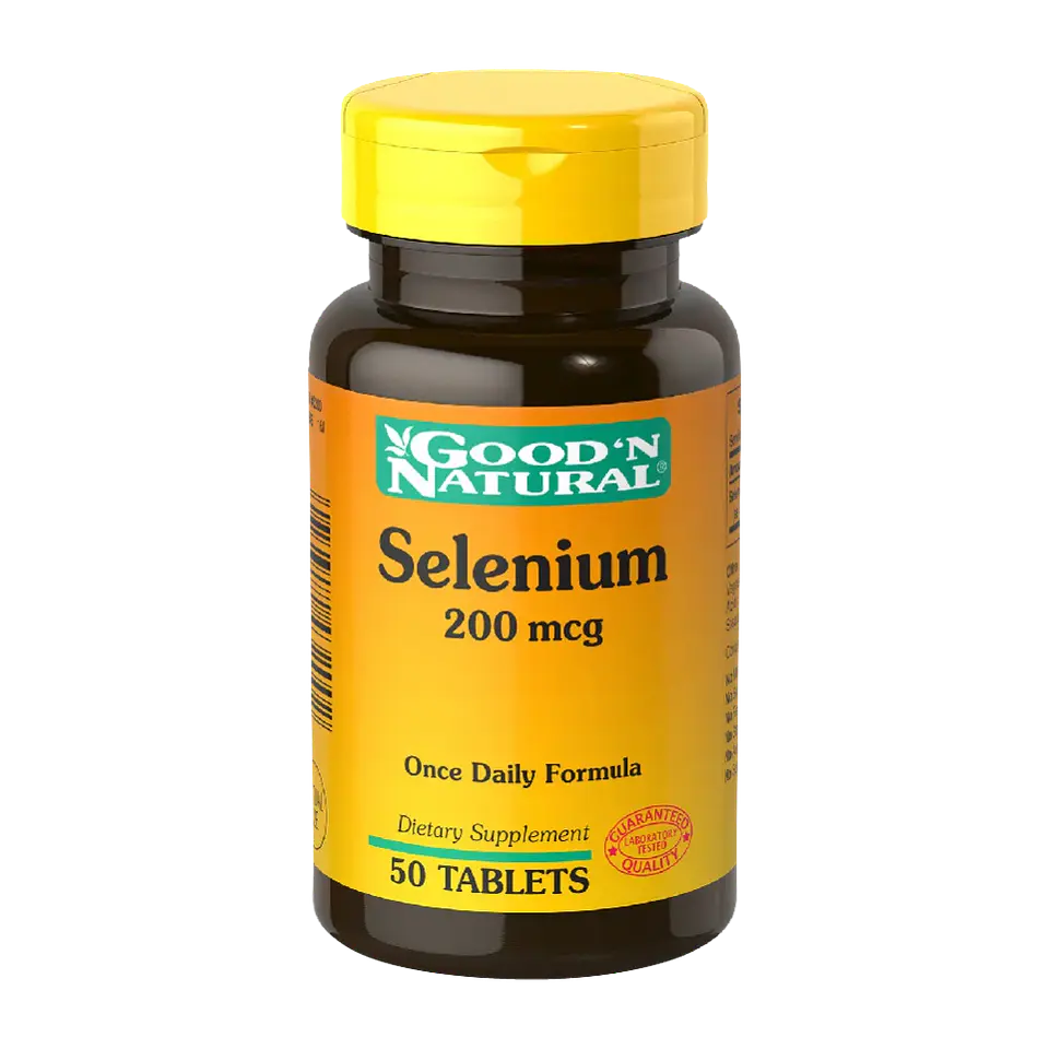 Selenium 200 mcg Good'N Natural 50 Tabletas 1