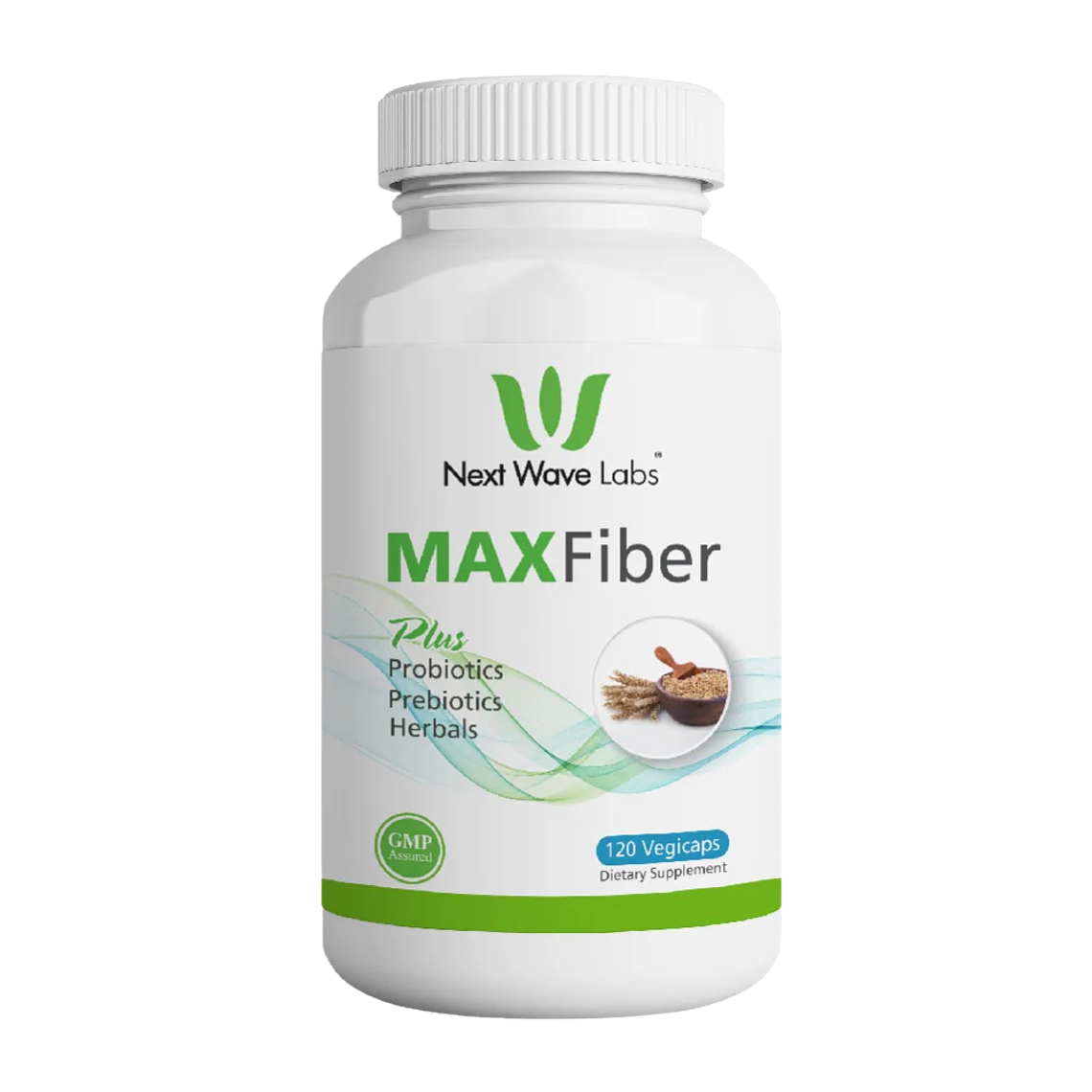 Max Fiber Next Wave Labs 120 Cápsulas  1