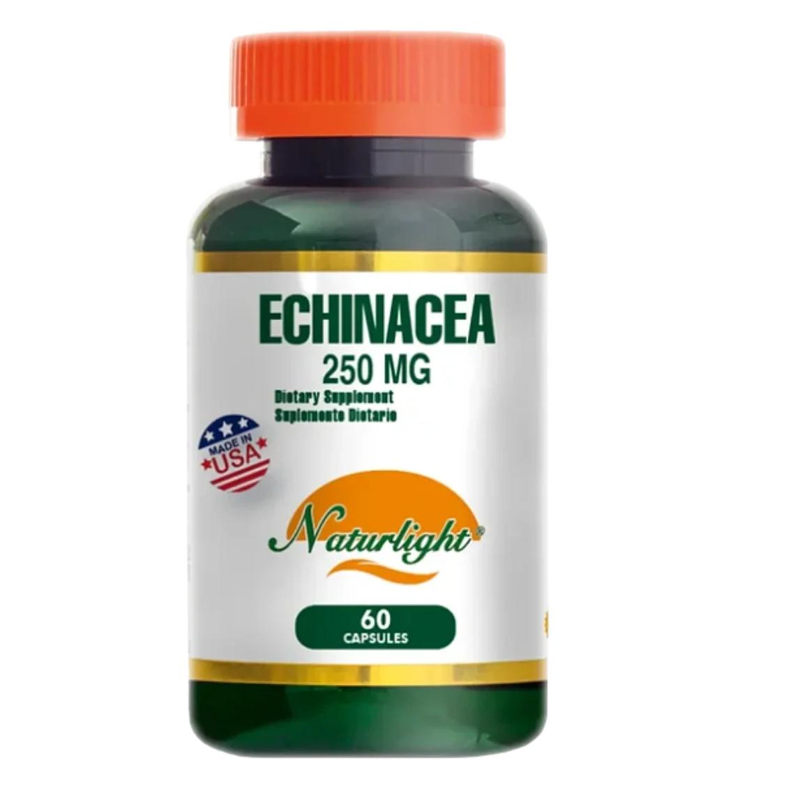 Echinacea 250mg 60 Cápsulas Naturlight 1