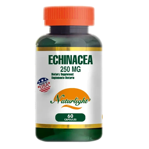 Echinacea 250mg 60 Cápsulas Naturlight