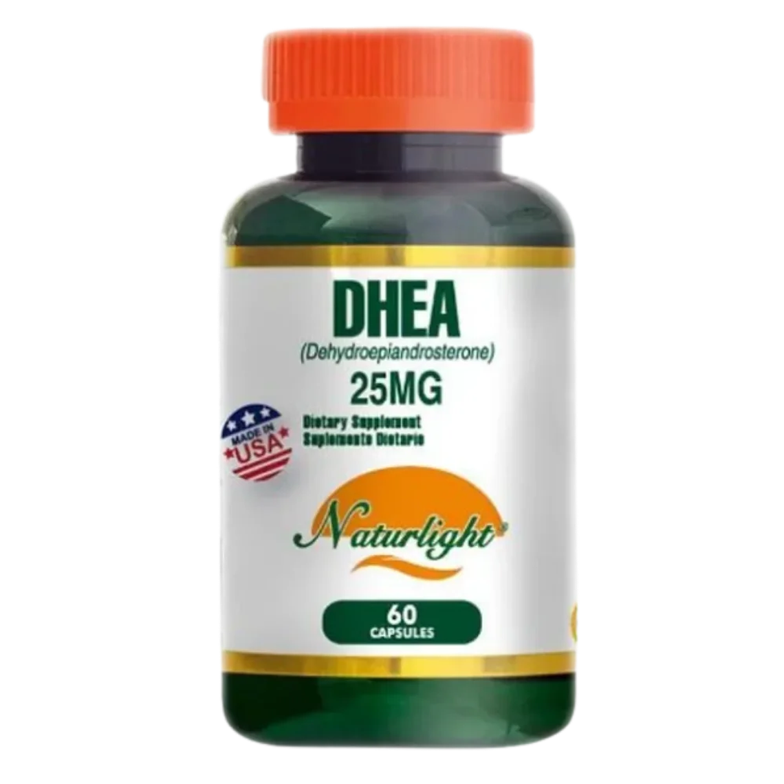 DHEA 25 mg  60 Cápsulas Naturlight 1