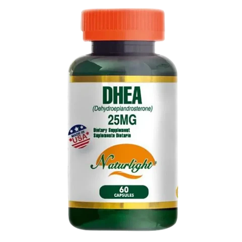 DHEA 25 mg  60 Cápsulas Naturlight