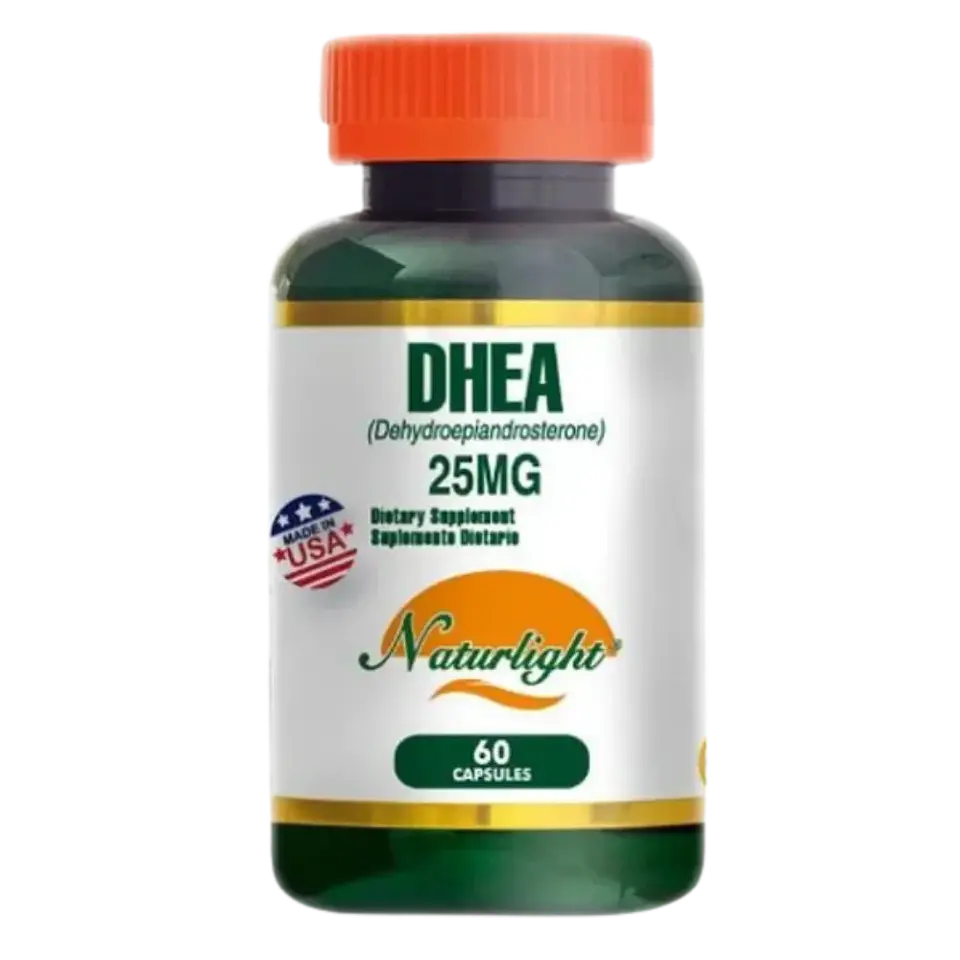 DHEA 25 mg  60 Cápsulas Naturlight 1