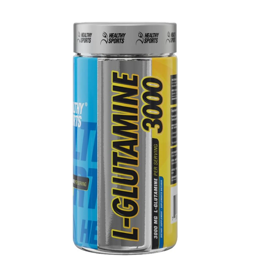 L Glutamina 3000 mg 120 Cápsulas Healthy Sports 1