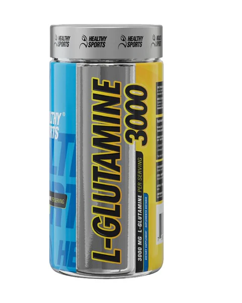 L Glutamina 3000 mg 120 Cápsulas Healthy Sports