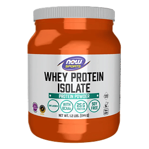 Whey Protein Isolated  1.2 libras Now Sports Sin Sabor 