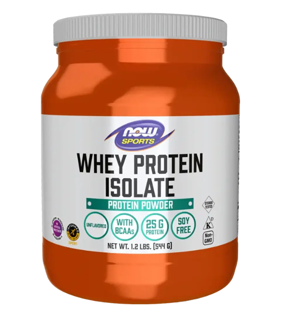 Whey Protein Isolated  1.2 libras Now Sports Sin Sabor  1