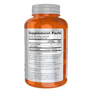 Beet Root Now Sports 180 Capsulas Polvo Raiz de Remolacha