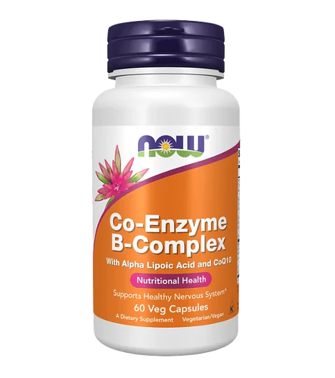 Co Enzyme B complex 60 Cápsulas Now 