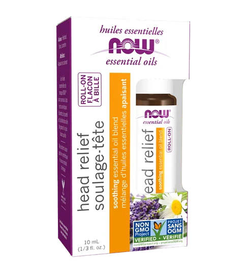 Mezcla de aceites esenciales para aliviar  roll-on Head 