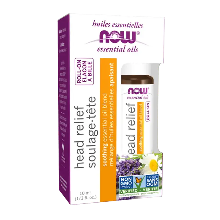 Mezcla de aceites esenciales para aliviar  roll-on Head  1