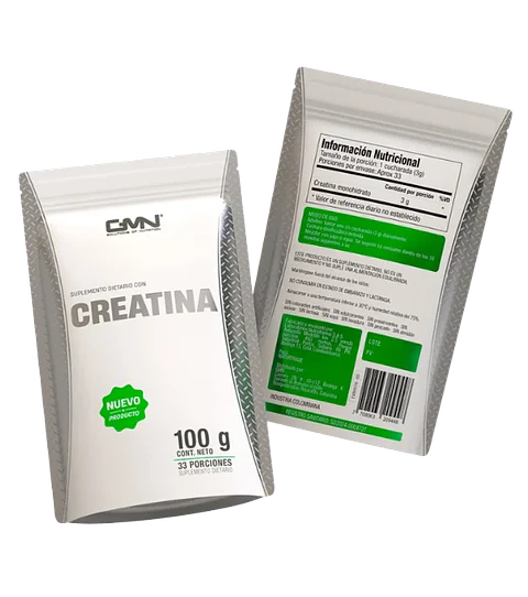 Creatina Monohidrato Vegana 33 porciones GMN 100 gr