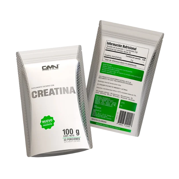 Creatina Monohidrato Vegana 33 porciones GMN 100 gr 1