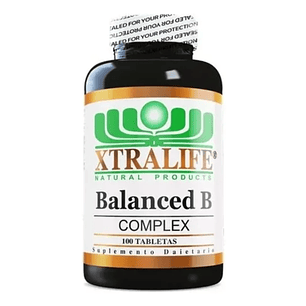 Balanced B Complex 100 Tabletas Xtralife