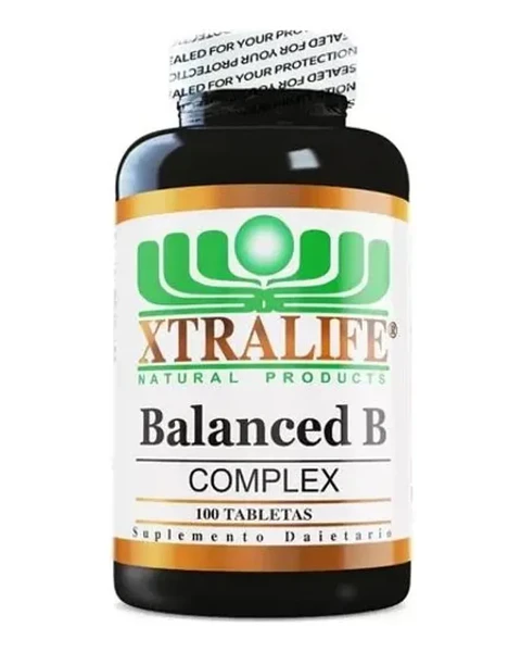 Balanced B Complex 100 Tabletas Xtralife
