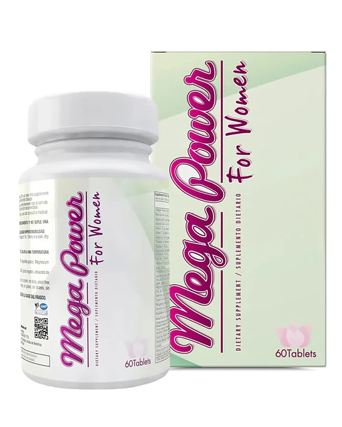 Mega Power For Women Multivitaminico Healthy America 60 Tabletas