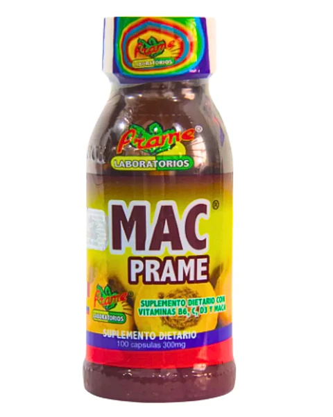 Mac Prame 100 Cápsulas Maca 