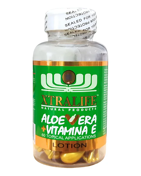 Aloe Vera + Vitamina E Tópica Xtralife 60 Perlas