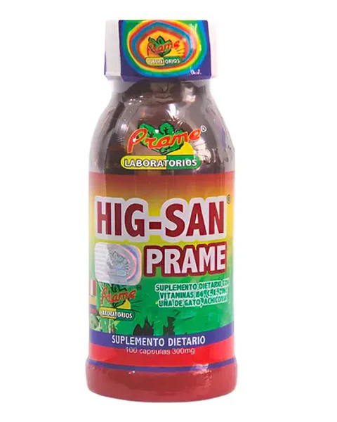 HIG-SAN Prame 100 Cápsulas Uña de Gato con Achicoria 