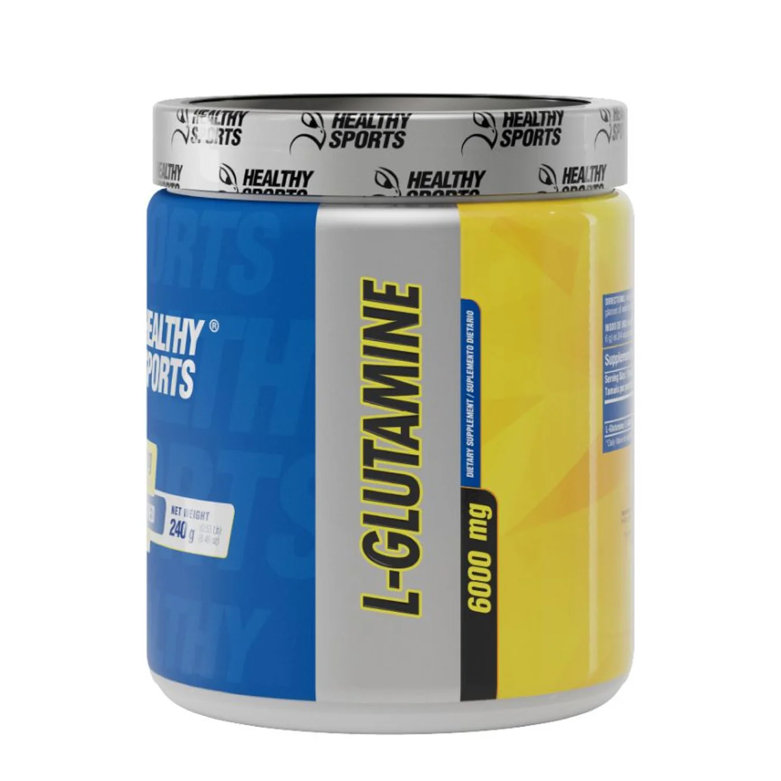 L Glutamine 6000 mg 240 gramos Healthy Sports 1