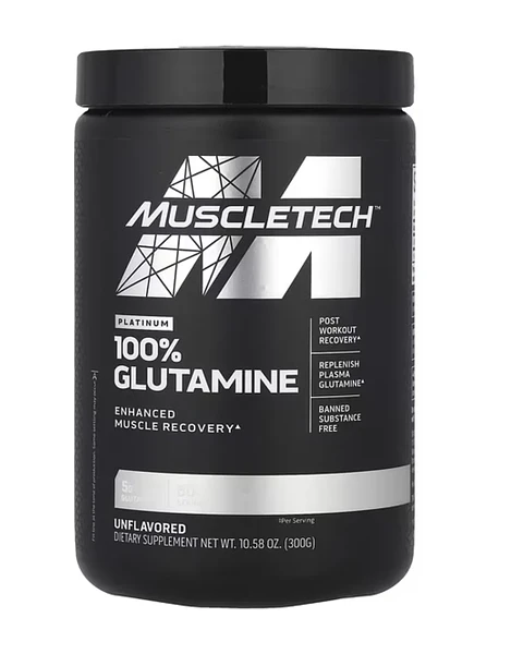 Glutamina Platinum Muscletech 300 gramos