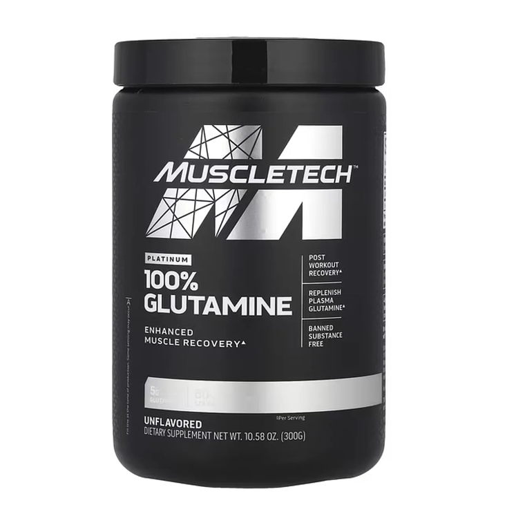 Glutamina Platinum Muscletech 300 gramos 1