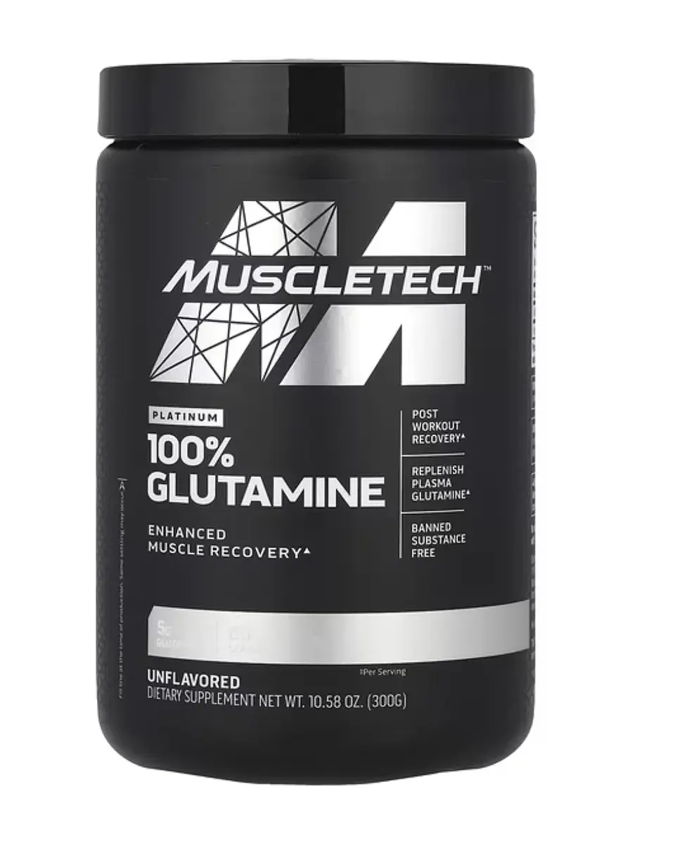 Glutamina Platinum Muscletech 300 gramos 1