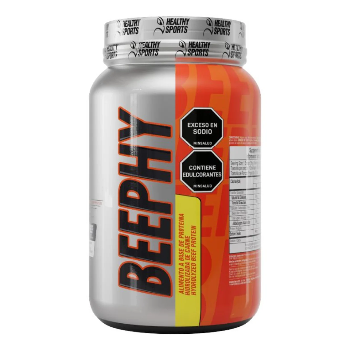 Beephy Proteina de Carne 2 libras Healthy Sports 1