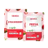 Mascarilla Facial Fresa Caja 10 unidades Nevada