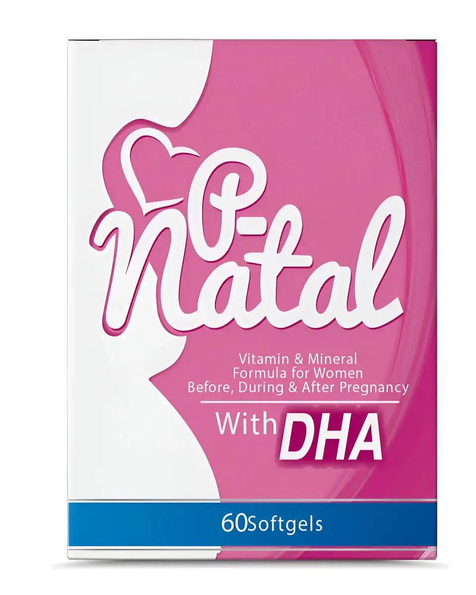P-Natal with DHA Healthy America 60 softgels 1